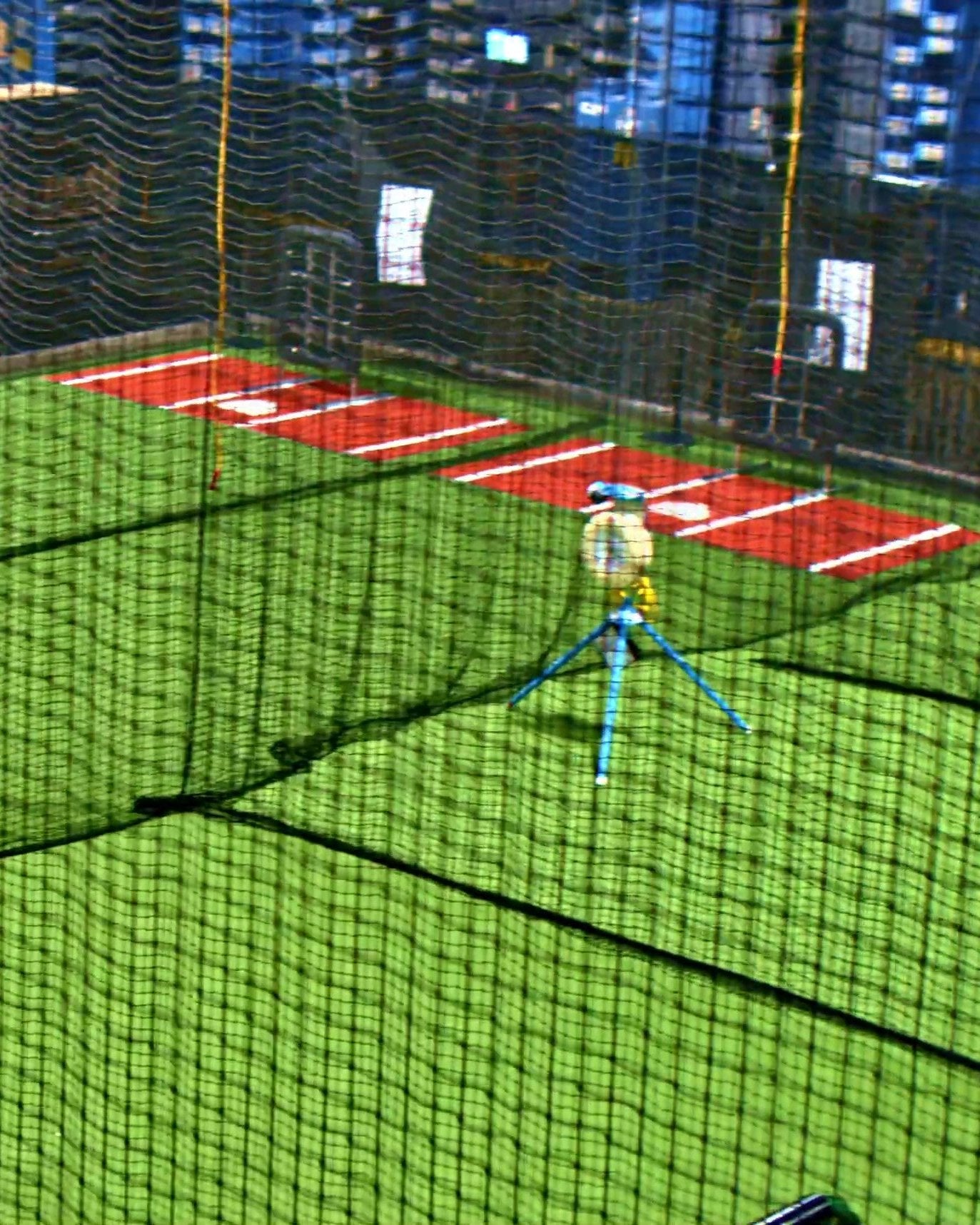 70 Foot Indoor Batting Cages