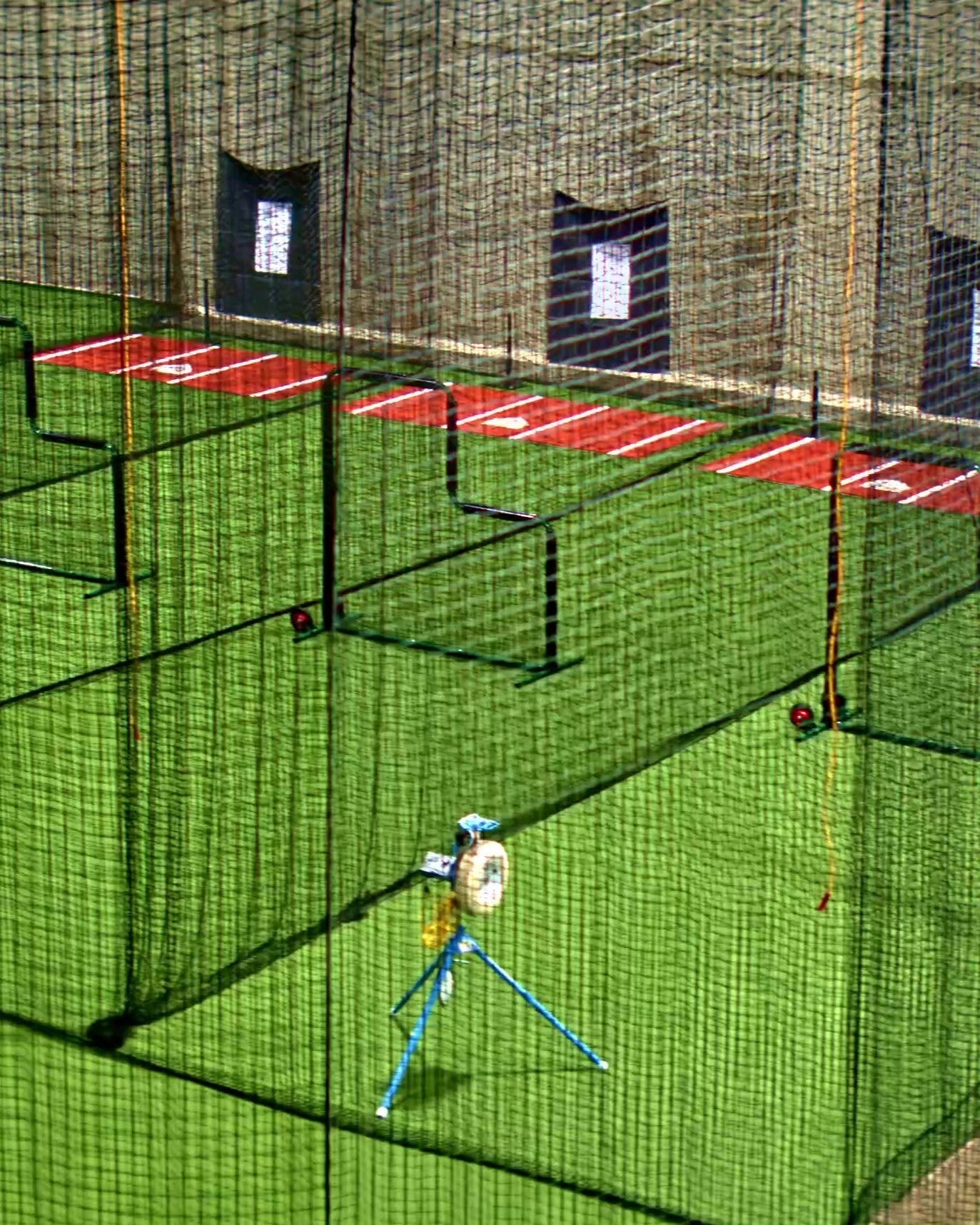 55 Foot Indoor Batting Cages